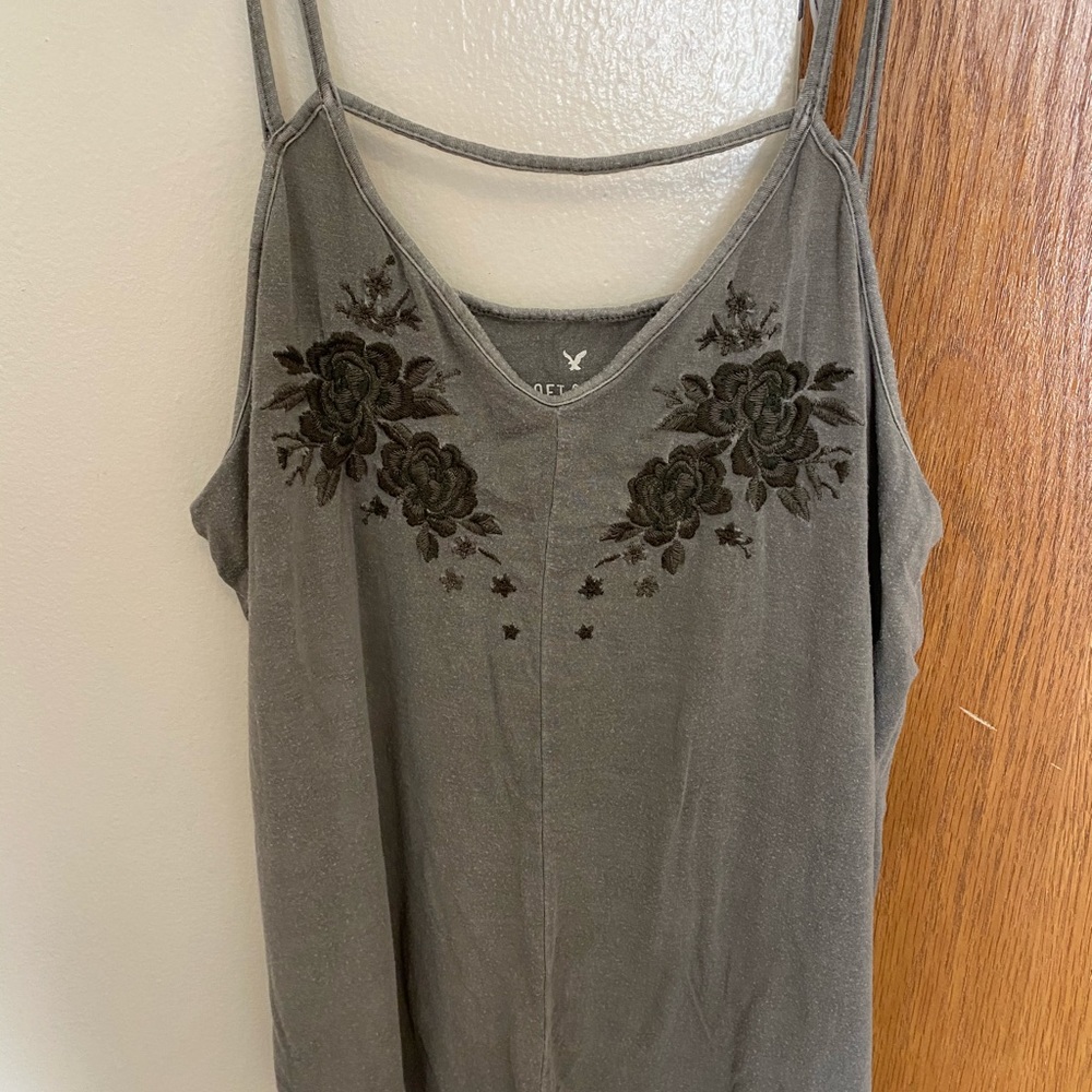 American Eagle army green Tank top